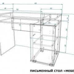 Стол письменный Мебелеф-14 | фото 7
