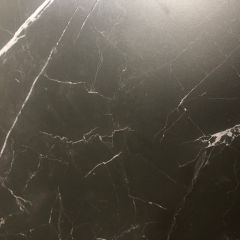 Стол CORNER 120 MATT BLACK MARBLE SOLID CERAMIC / BLACK, ®DISAUR | фото 3