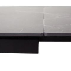 Стол FORIO 160 MATT BLACK MARBLE SOLID CERAMIC / BLACK, ®DISAUR | фото 2